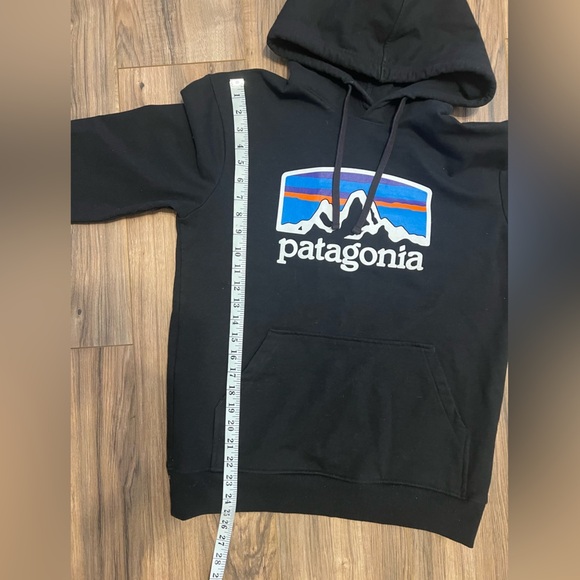 Patagonia Uprisal Logo Hoodie Black Men’s unisex Small - Picture 3 of 8